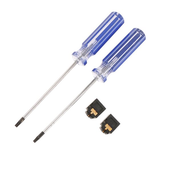 

for xbox one controller 2pack 3.5mm jack headphone audio component port + t8/t10 screwdriver repair kit