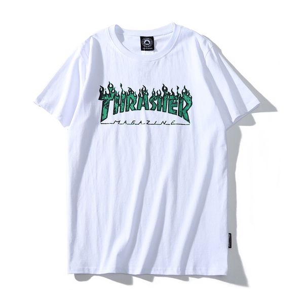 

2020 новый уличный тренд хип-хоп мужская печатная футболка половина рукава свободные удобные короткие рукава мужской дизайнер бесплатная дос, White;black