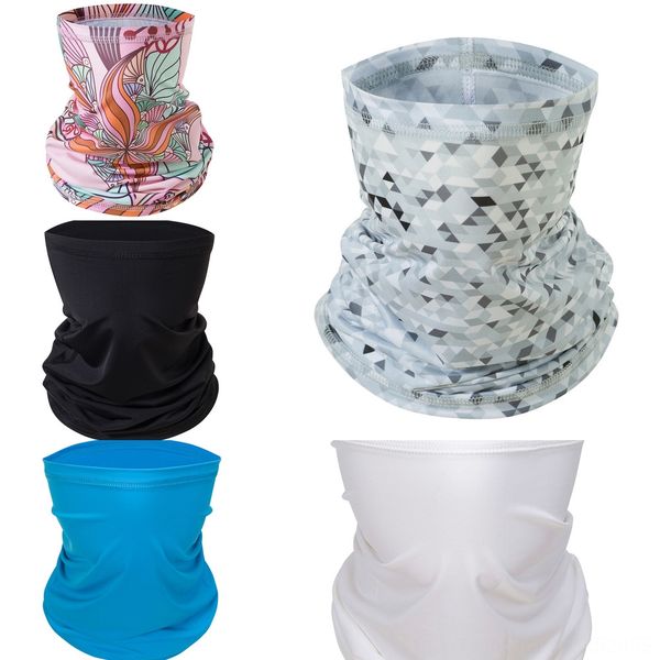 

drcsi 3d skeleton skull seamless face scarf magic mask cycling fishing ski bandanas outdoor headband tube scarf men women neck scarves, Black