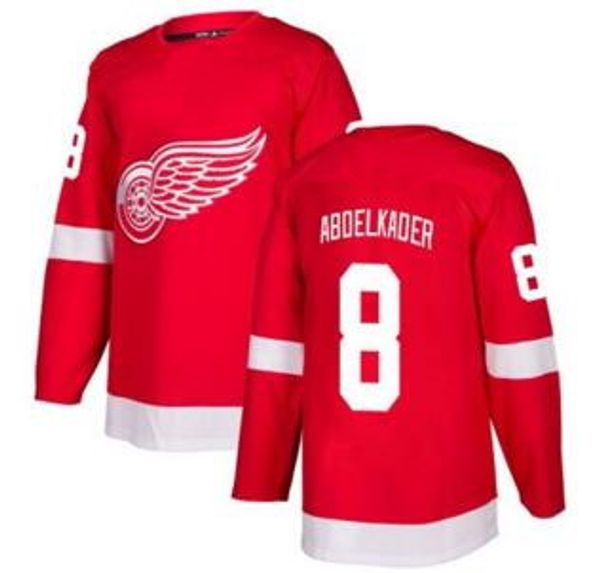 

Men's Detroit Red Wings #8 Abdelkader Red Home Stitched Jersey,9 Howe 13 Datsyuk 19 Yzerman 71 LARKIN 40 ZETTERBERG Hockey Jerseys