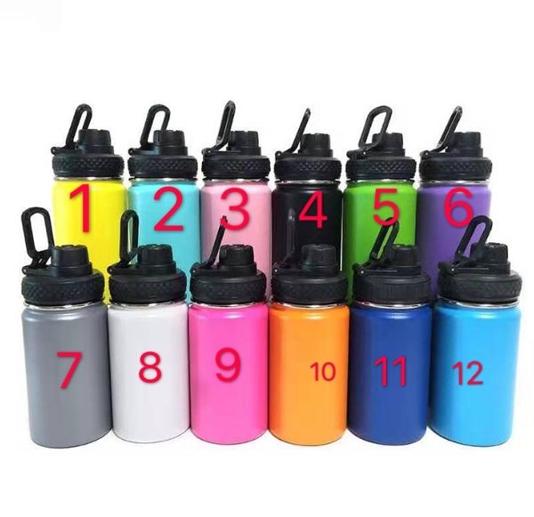 

последние 12oz, 12 цветов 304 из нержавеющей стали горшок пространства чашки кофе на открытых воздухе творческие альпинистские спортивные бу
