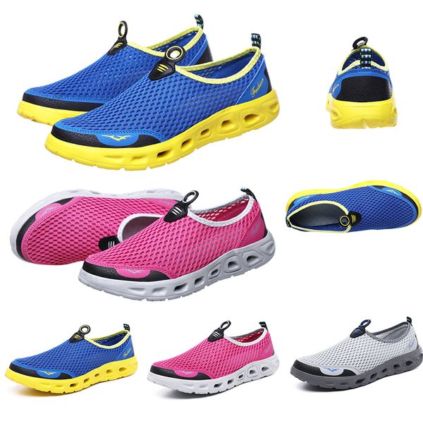 

breathable women mens run shoes slip on summer breathable wading shoes sports trainers sneakers homemade brand made in china size 3944