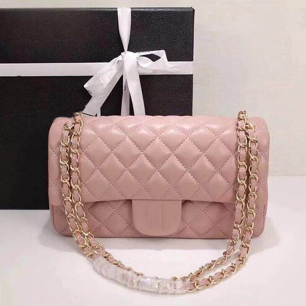 

new aprilla designer women shoulder bags classical diamond lattice sheepskin leather chain