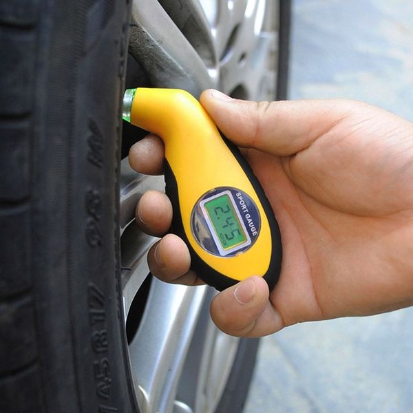 

kebidumei 30pcs digital lcd car tire tyre air pressure gauge meter manometer barometers tester tool for auto car motorcycle