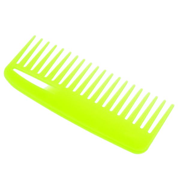 

pro hair comb detangling hairdressing wide tooth salon hairbrush comb, Silver
