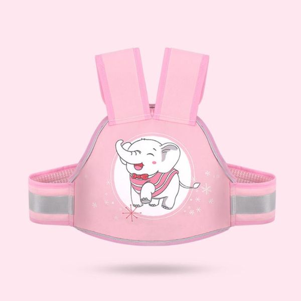 

children safety vest belt adjustable baby harness assistant motorcycle seat belt back hold protector for travel riding