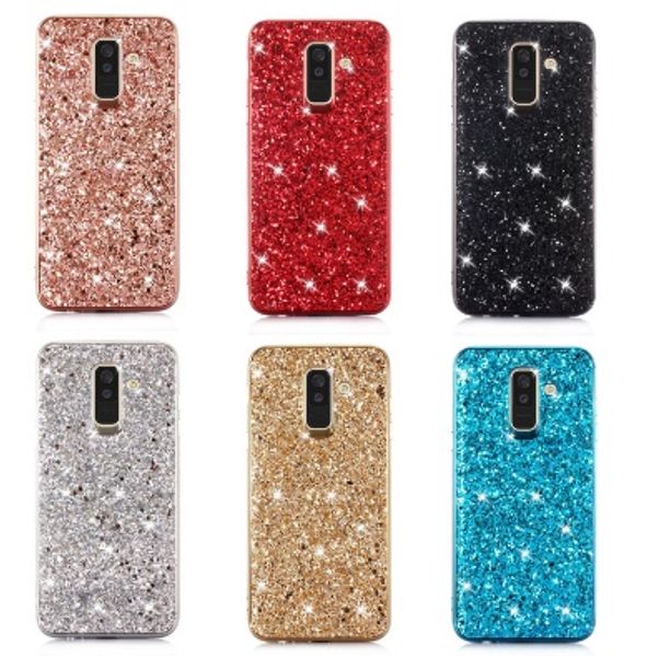 Dispositivi di lusso Diamond Bling Phone Cases Glitter Case per iPhone 11Promax XR XS Max X 8 7 6 Samsung Nota 9