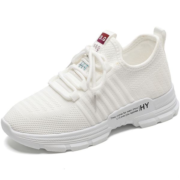 

tennis shoes for women flying woven breathable sneakers woman sports shoes comfortable platform sneakers women zapatos de mujer