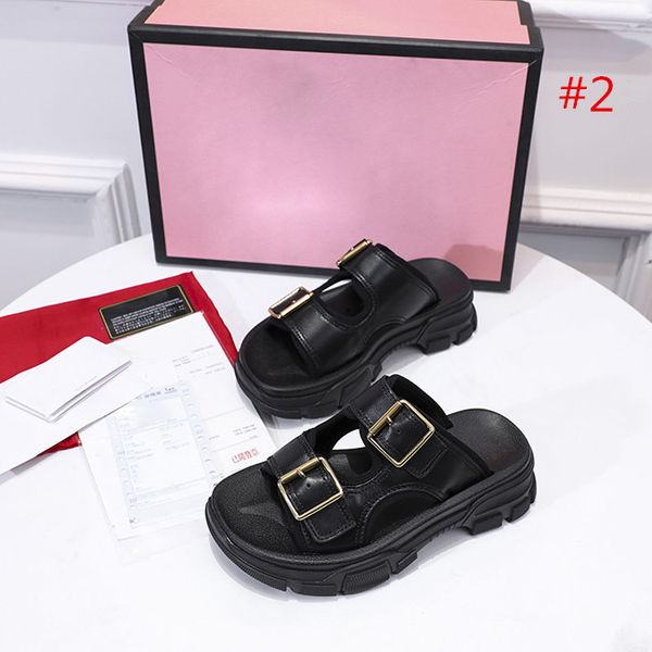 

fashion quality female shoes womens slippers outdoor on a wedge internal slides platform summer woman heeled mules fashion size35-45, Black