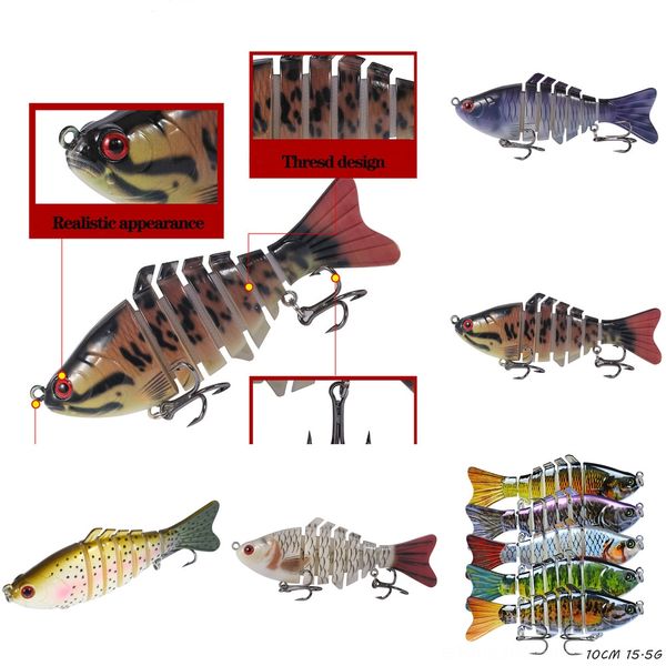 

ys3gk luya fishing bait pencil hard 15g long-range bait 10cm sea bass