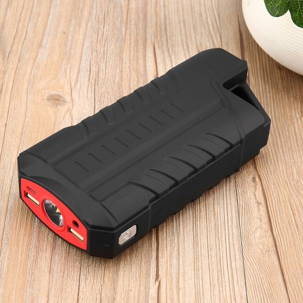 

portable multi-function cy-19 dual usb output car starting power bank with display emergency battery charger car jump starter