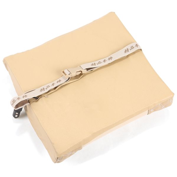 

car electric pillow waist massager pillow soft cotton back support office chair lumbar dc12v