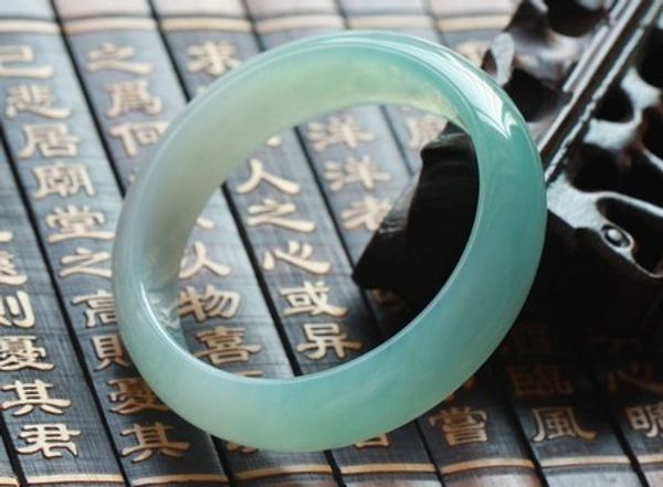 

natural jade white jade bracelet unique gift, Golden;silver