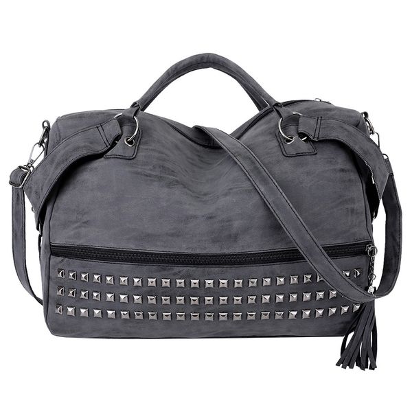 

xiniu woman's bag fashion retro tassel frosted big bag handbag messenger shoulder designer bags borsa a tracolla da donna#30