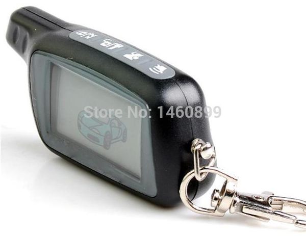 

2 way x5 lcd remote control key fob for russian version vehicle security two way car alarm system tomahawk x5 keychain