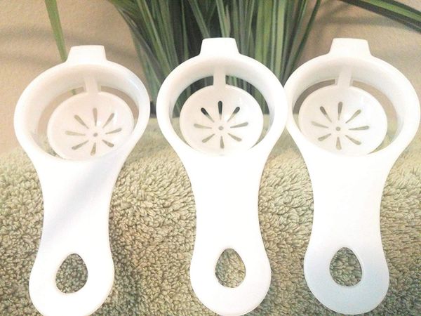 

egg separator, egg yolk white separator nose, cooking tool dishwasher safe chef kitchen gadget
