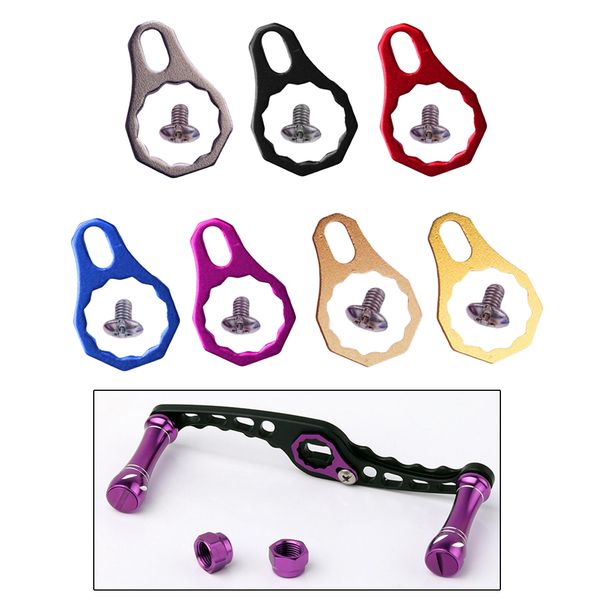

7x aluminum alloy anti-rust fishing reel left right handle locking plates