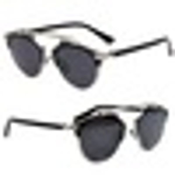 

fashion polarized sunglasses women brand butterfly alloy frame specialties sun glasses oculos, White;black