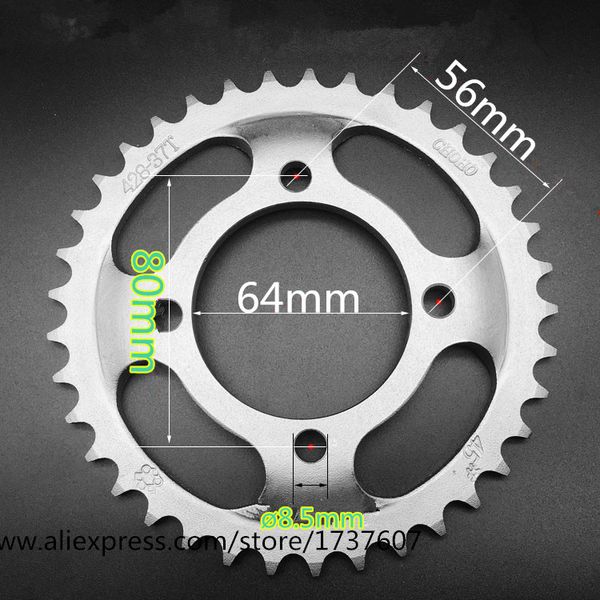 

1pcs fxd125 /wy125 motorcycle sprocket/ motorcycle parts/engine sprocket 37t 40t teeth/motorcycle dirt