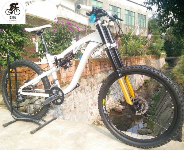 

kalosse diy colors mountain bike dh/am barrel shaft 20x110mm hydraulic brakes 11 speed downhill bicycle