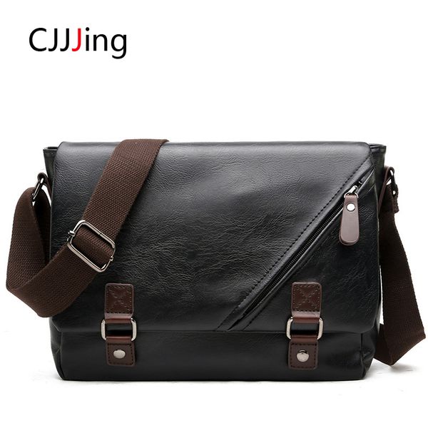 

men business office handbags messenger bags casual single shoulder bag men's travel bag crossbody bags cjjjing