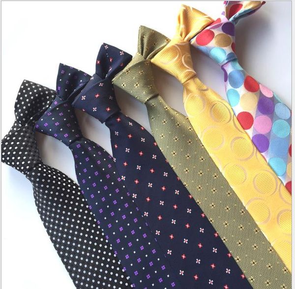 

2019 tie men's polyester silk polar point tie, Blue;purple