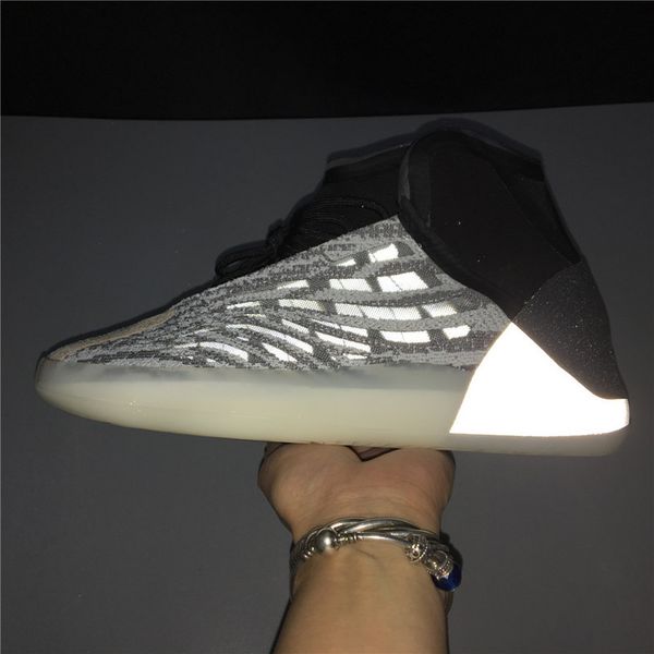 

высокие оригинальные kanye west баскетбол обувь quantum 3 м светоотражающие замшевые наложения мужчины спортивные кроссовки дизайнерские кро