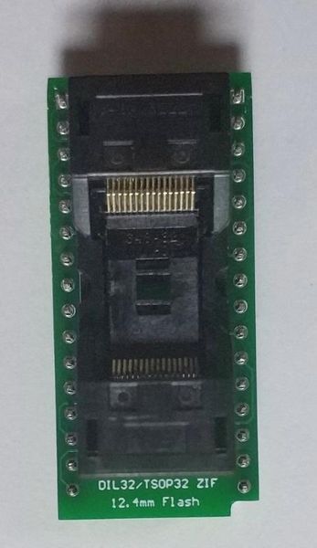 

dil32/tsop32 zif 12.4mm flash burn-in socket