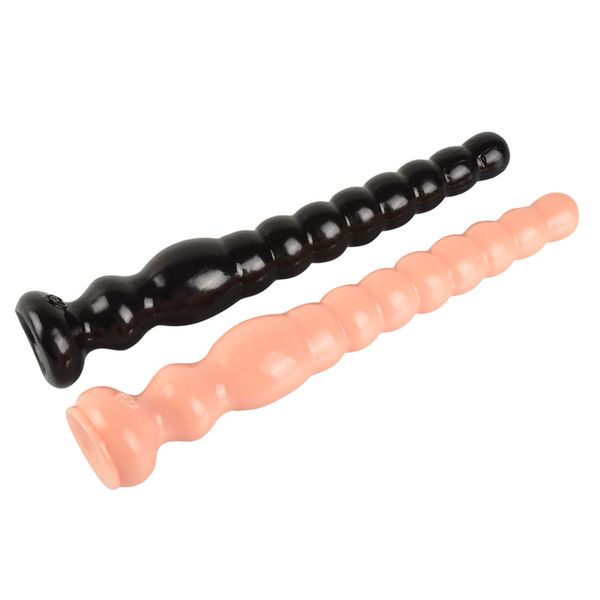 Super lange Analplugs Bean Penis Back Court Analplug G-Punkt-Massagegerät Analdildos Adult Sex Toys Shop