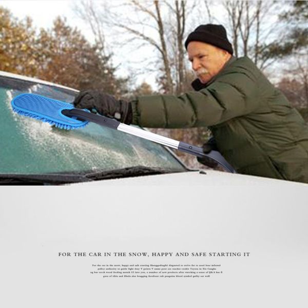 

3 в 1 снег лопатой зима расширитель снегоуборочная для снега щетка лед скребок с очистки швабры площадку автомобилей многофункциональный чис