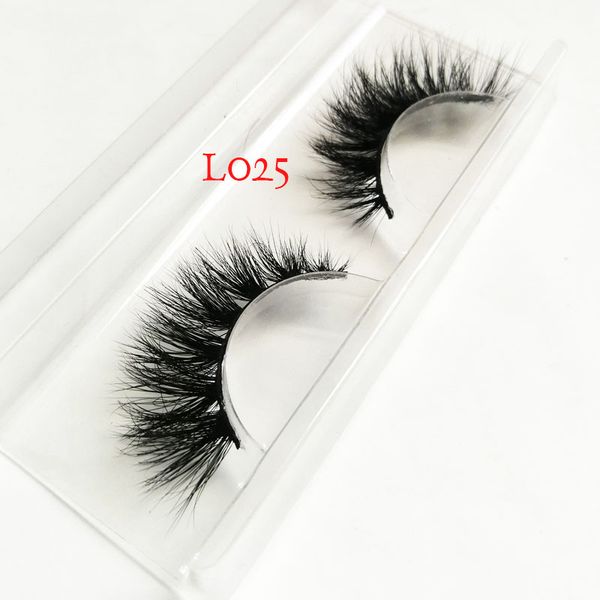 

3d mink false eyelashes 100% long thick hand-made reusable eyelashes natural 13
