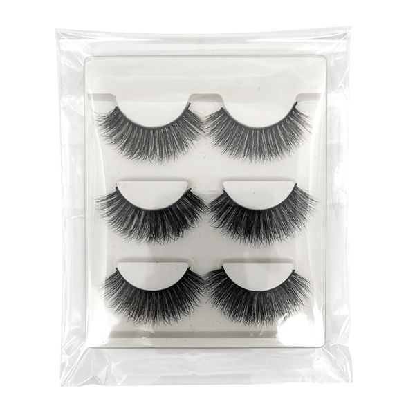 

false eyelashes 20 boxes wholesale mink lashes natural full strip makeup 3d lash