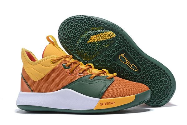nike pg 3 uomo giallo