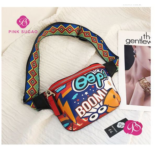 

Pink sugao designer shoulder bags luxury crossbody bag women waist bags 2019 hot sales purses mini clutch bag pu leather free shipping