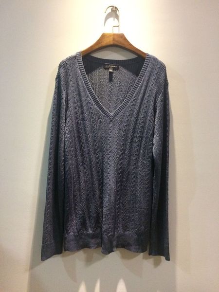 

lady`s v neck long sleeves computer knitted pullover for spring autum, White;black