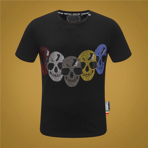 

20ss роскошные мужские футболки повседневная о-образным вырезом тонкий мужская футболка мода лето бренд с коротким рукавом мужская одежда тр, White