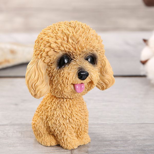 

car shaking head dog car interior decoration cute simulation dog decoration