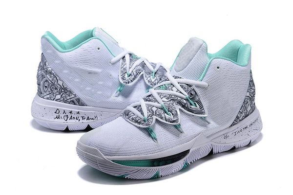 Kyrie V Hand Of Fatima Boys Shoes Hot Sales New Kyrie Irving Kids Basketball Shoes Store With Box US4 US12 Boys White Running Shoes Boys Running Shoes