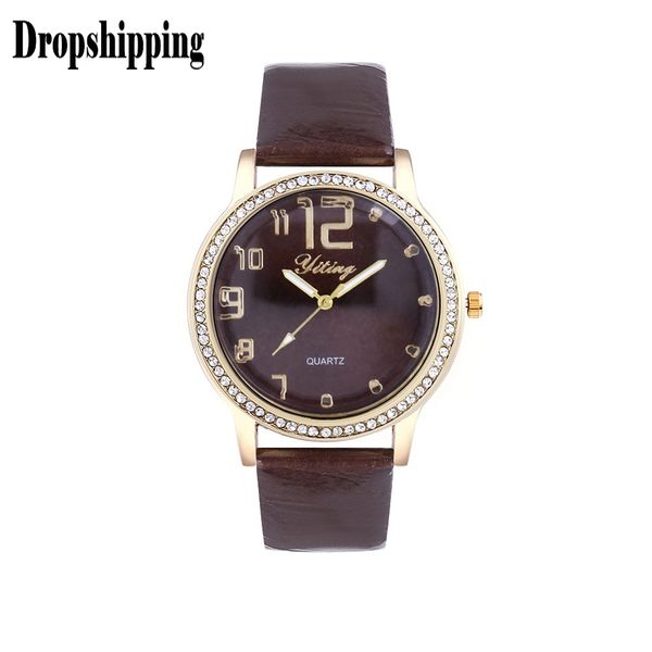 

watches leather fashion ladies quartz watch wild women creative watches fashion gifts relogios feminino dropshipping #zf, Slivery;brown
