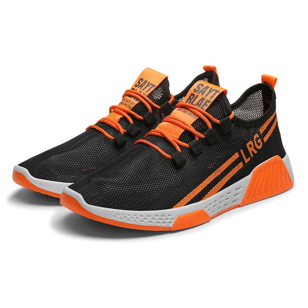 

newly arrived men running shoes outdoor walking hiking athletic breathable fashion black white shoes comfortable sneakers 16b