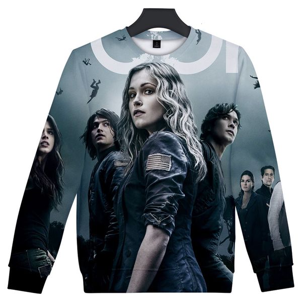 

100 shirt 2019the earth hundred son 3d round collar sweater men and women a style of sanitary clothes t shirts, Black