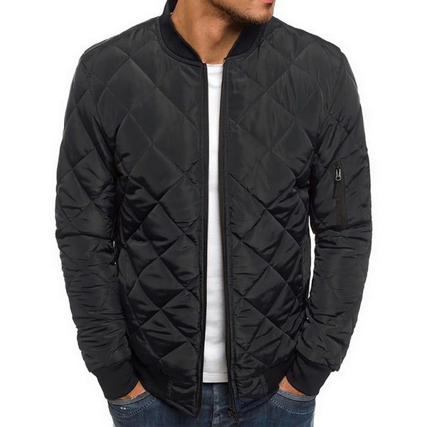 

new fashion men's jacket and coats lightweight windproof warm packable jacket solid warm men lightweight jackets plus size 2xl, Black;brown