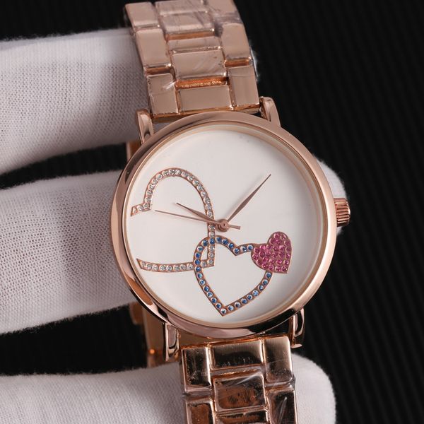 

Мода Rhinestone Diamond инкрустация большими буквами MK Циферблат Большой циферблат Мужчи