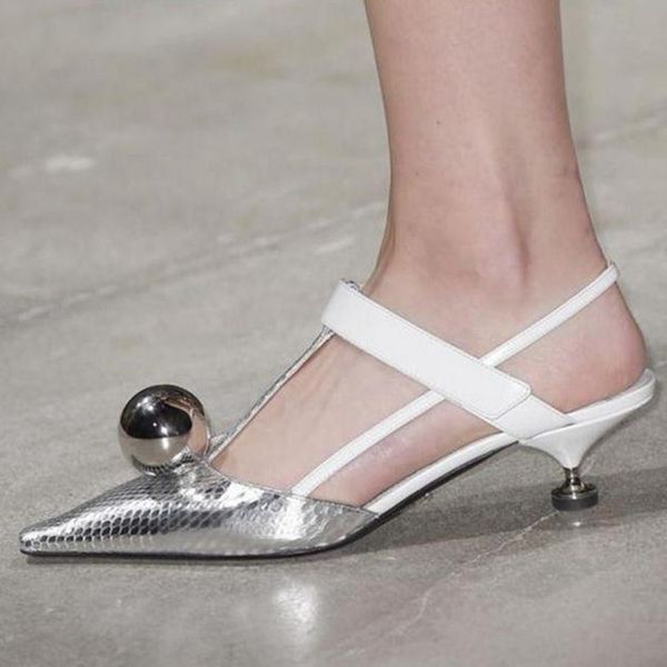 

fashion female high heels round ball spell color t-shaped pointed head women's shoes pumps tacones mujer obuv, Black