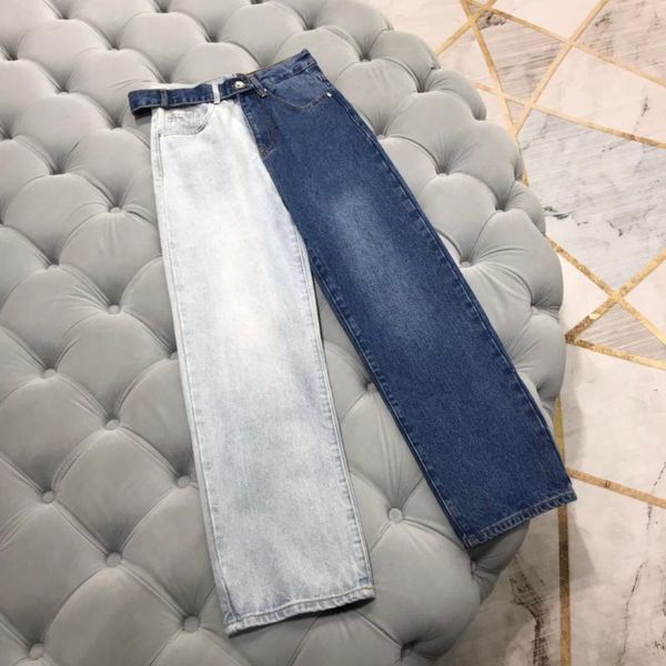 

2019 женка мода вободне джин венми блоками 1129, Blue