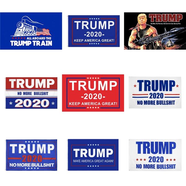 

новое прибытие trump flag ручной сигнал 90 * 150см donald 2020 флаги письмо печати keep america great банер водонепроницаемые бумаги ручной
