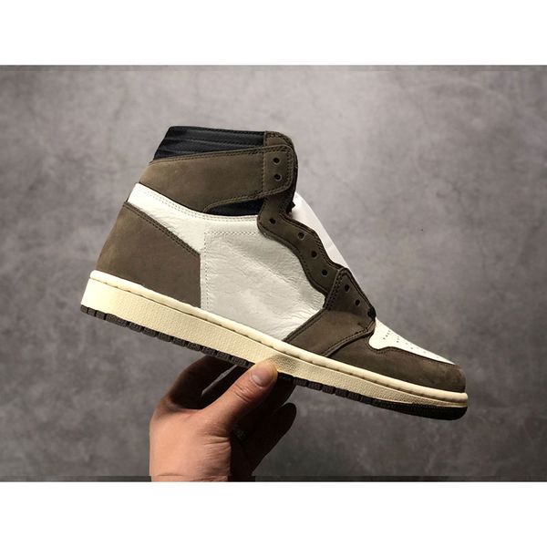 

suede 1 high travis скоттс cactus jack баскетбол обувь dark mocha ts sp 3m мужские 1s тренажеры спортивные кроссовки размер 7-12 с