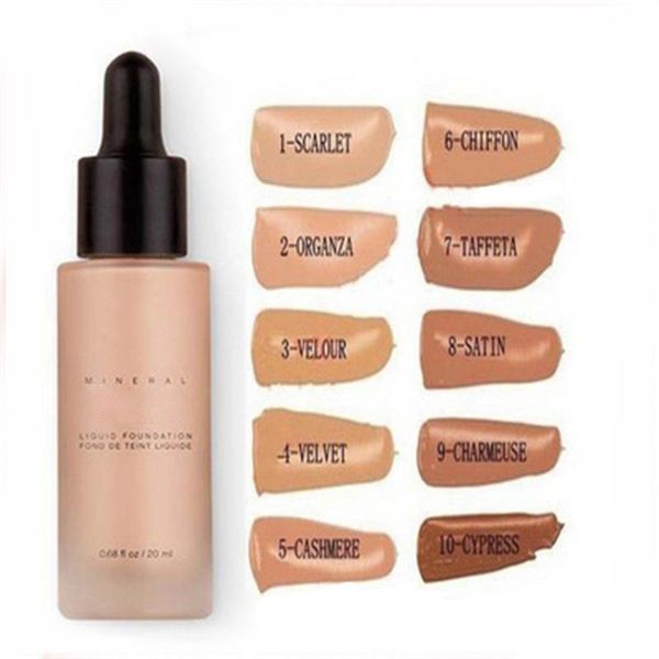 

Youni touch liquid foundation concealer cream mood truck opulence bb cream 10 color 20ml dhl hipping