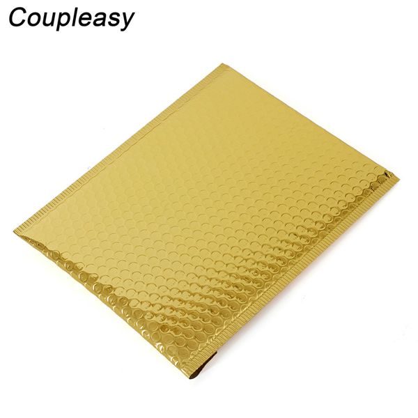 

30pcs 4 size gold bubble mailers padded envelopes packaging shipping bags plastic bubble mailing envelope bag stationery
