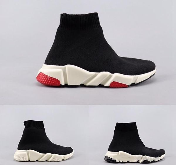 

infant kids knit speed sock runner knitted mid high running shoes black trainers wine red sneaker children girls boys sports shoes